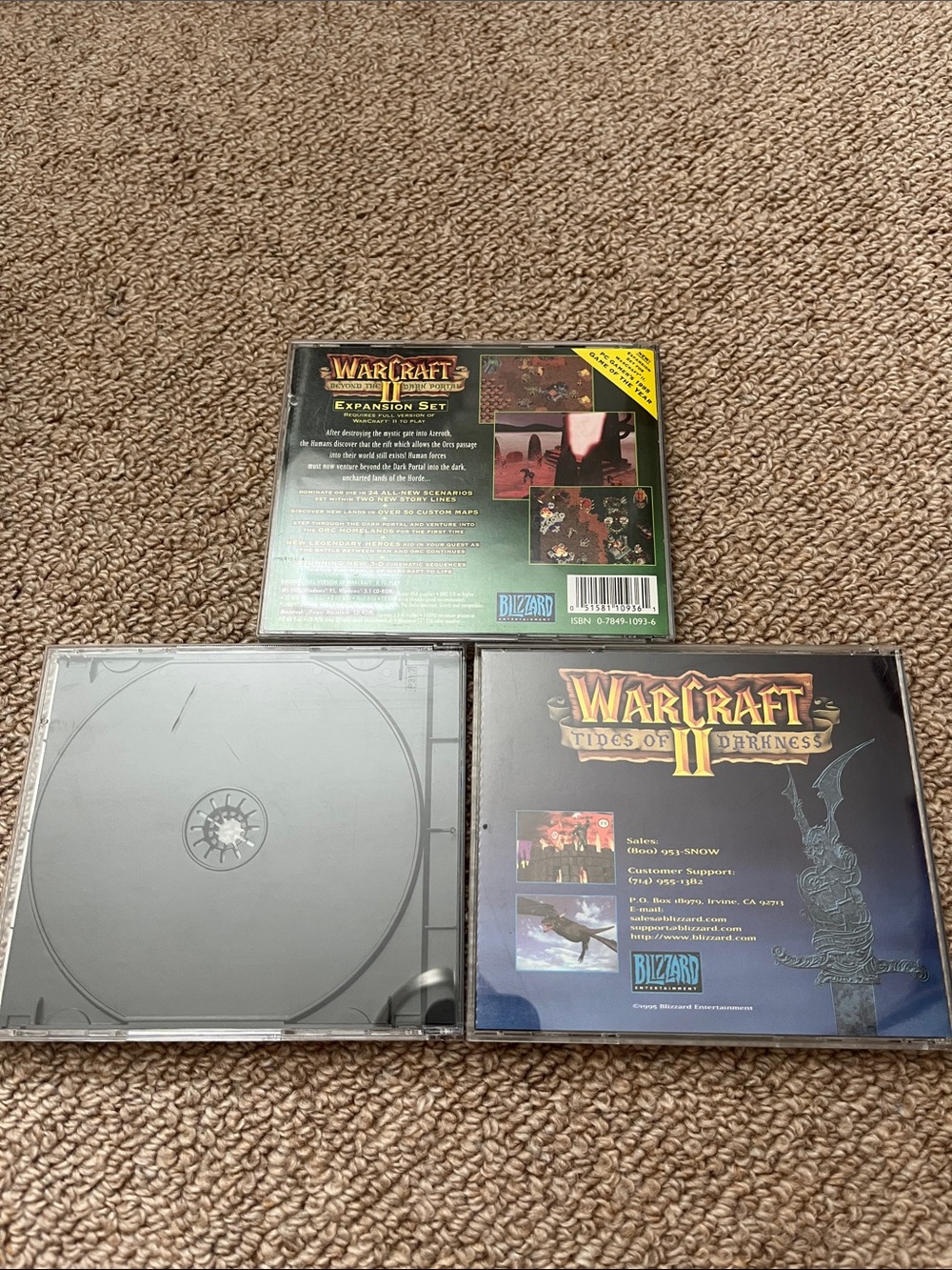 Blizzard Warcraft Battle Chest PC Game Set - Black/Brown - Picture 6 of 9